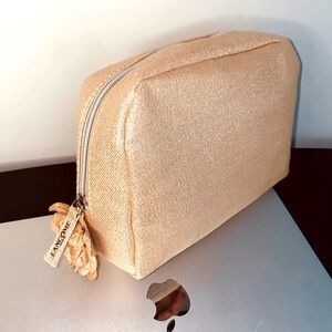 Gold cosmetics bag Lamcome